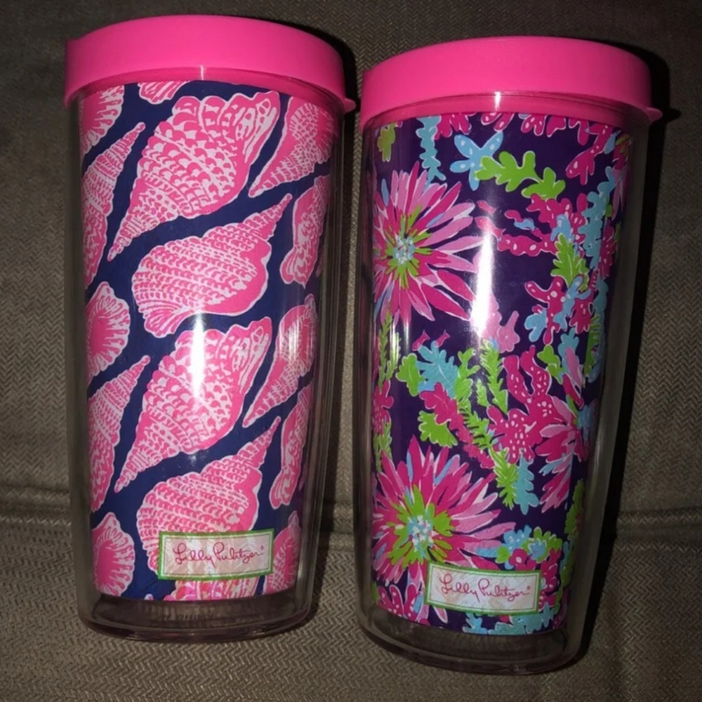 Lilly Pulitzer tumblers - Picture 2 of 6